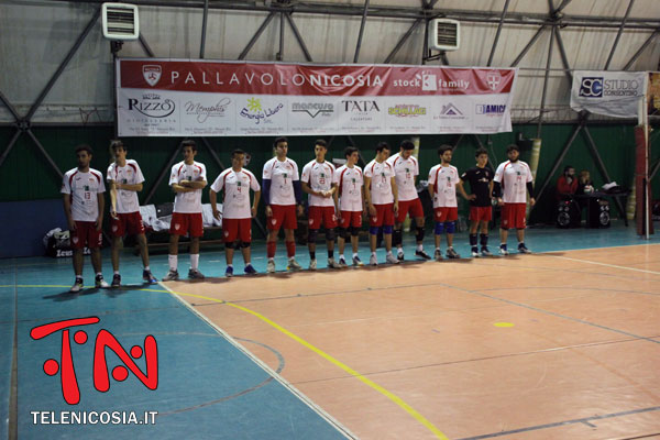 Volley maschile, Prima Divisione, Città di Nicosia-Ameselon Regalbuto 3-0