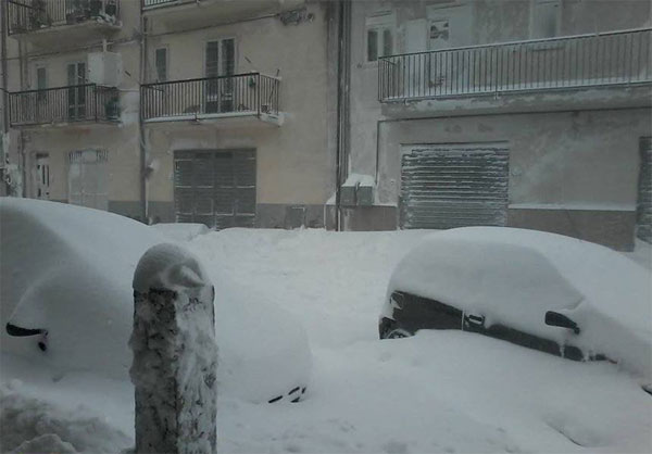 Capizzi, scuole chiuse il 5 febbraio per neve