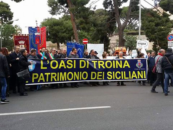 Arriva a Palermo la voce della protesta per salvare l’OASI di Troina