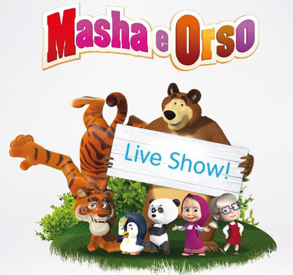 ‘’Masha e Orso live show’’ Il tour teatrale in anteprima a Sicilia Outlet Village