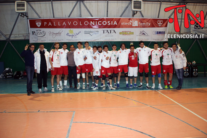 Volley maschile, prima divisione, Nicosia-Sperikotta 3-0