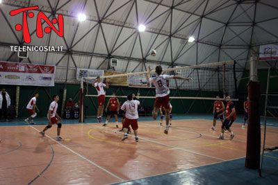 Volley maschile, prima divisione, Nicosia-Sperikotta 3-0