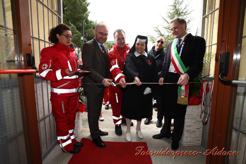 Aidone, inaugurata la sede della Croce Rossa