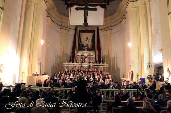 Coro Passio Hennensis, banda Città di Enna e orchestra d’archi Eco incantano Enna