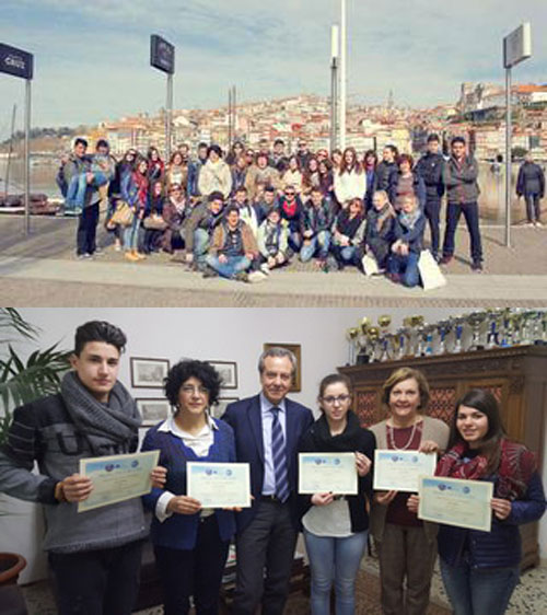 Nicosia, alunni dell’Alessandro Volta nella città di Porto con il progetto Erasmus e Ready for our Lives