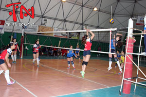 Volley femminile, NAF Nicosia-Comiso 0-3