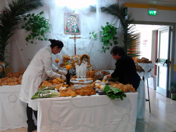 Leonforte, Altare di San Giuseppe presso l' R.S.A. Ferro Branciforti Capra