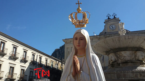 Giunta a Nicosia la statua della Madonna di Fatima