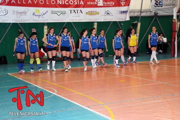 Volley femminile, serie C, NAF Nicosia-Team Volley Catania 0-3