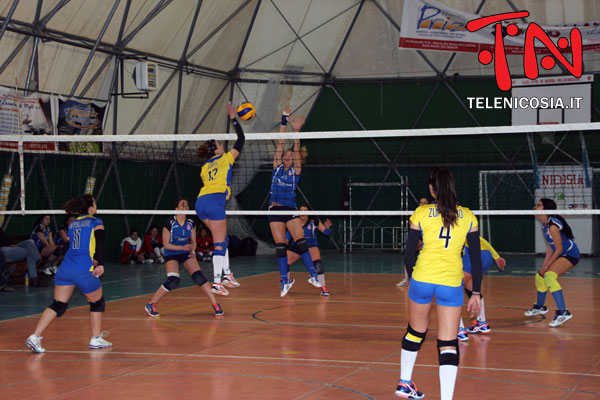 Volley femminile, serie C, NAF Nicosia-Team Volley Catania 0-3