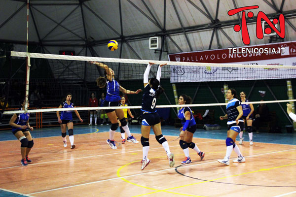 Volley femminle serie C, Juvenilia Catania-NAF Nicosia 2-3