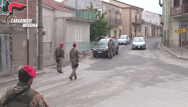 Massiccia operazione di controllo dei carabinieri sui Nebrodi