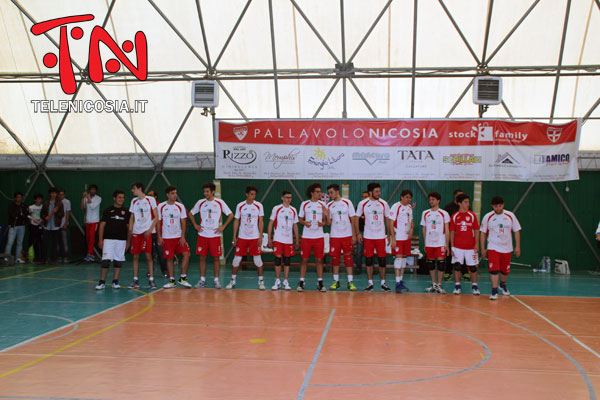 Volley maschile, prima divisione, Città di Nicosia-Pegasus Gela 3-1