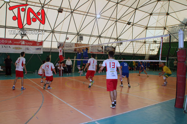 Volley maschile, prima divisione, Città di Nicosia-Pegasus Gela 3-1