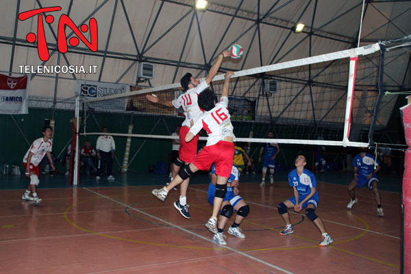 Volley maschile, prima divisione, Città di Nicosia-Pegasus Gela 3-1