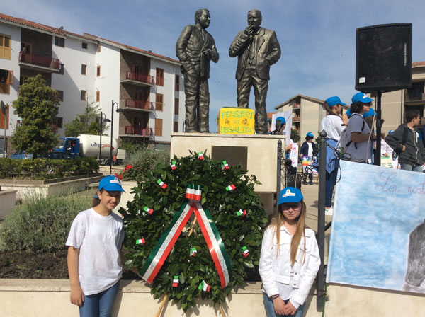 Troina, in piazza Falcone e Borsellino la giornata della legalità