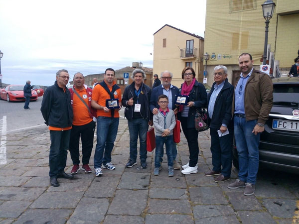 Gangi, tappa del XXVI giro di Sicilia con le auto storiche