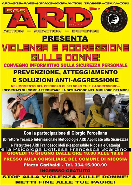 Nicosia, il 16 giugno convegno su violenza e aggressione sulle donne