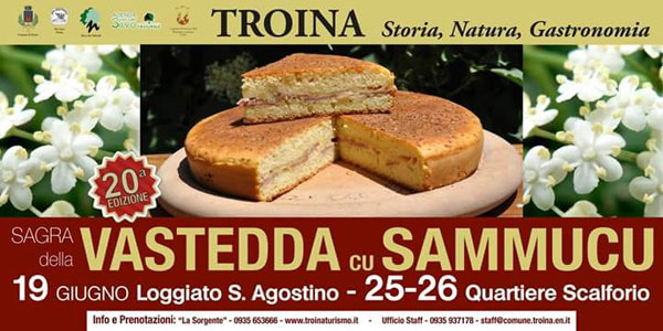 Troina, al via la XX edizione della Sagra della vastedda cu sammucu e dei prodotti tipici locali