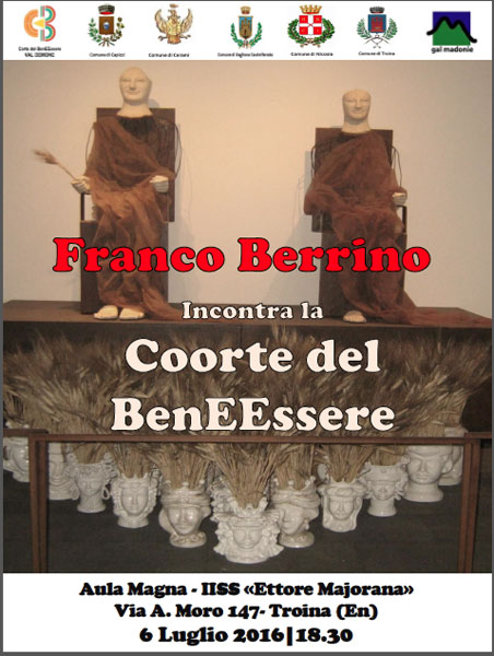 Troina, Franco Berrino incontra la Coorte del Benessere