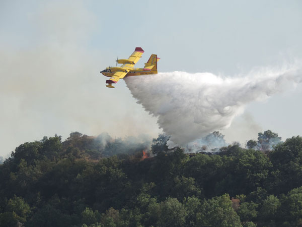 Nicosia, diversi incendi nel territorio, il più grave all’Altesina