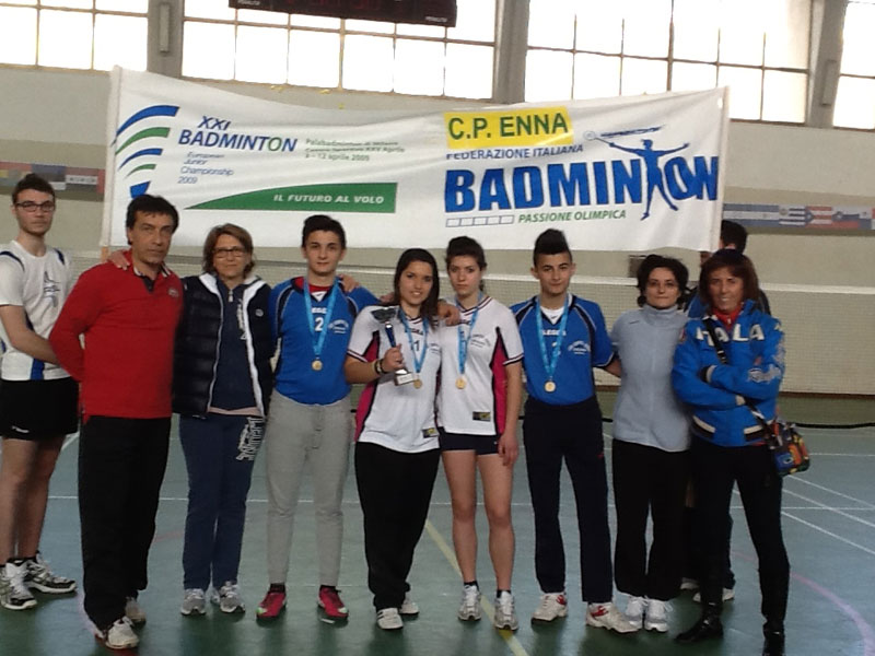 Il Liceo Scientifico Majorana di Nicosia campione provinciale di Badminton