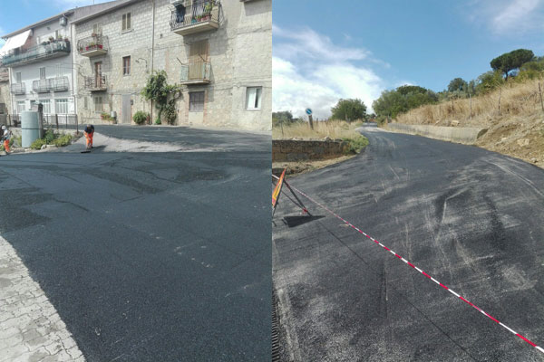 Villadoro, iniziati i lavori di manutenzione stradale