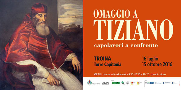 Troina, prorogata fino al 23 ottobre prossimo la mostra d’arte pittorica ‘’Tiziano e il suo tempo. capolavori a confronto’’