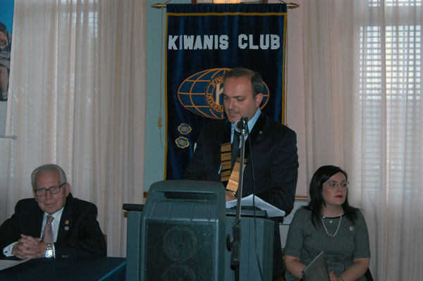 Giovan Battista Lo Piparo è il presidente del Kiwanis Club di Nicosia