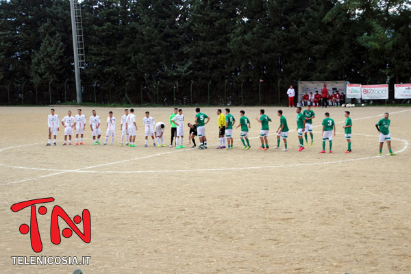 Calcio prima categoria, termina in pareggio il derby tra Nicosia e Leonfortese