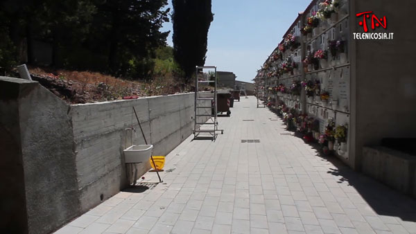 Nicosia, approvato il progetto esecutivo per la costruzione di loculi al cimitero