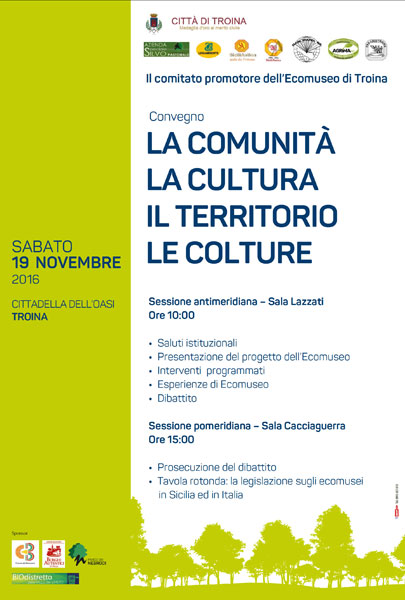 Troina, convegno ‘’La comunità, la cultura, il territorio, le colture’’