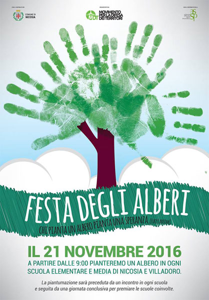 Nicosia, presentazione della ''Festa degli alberi'' del 21 novembre