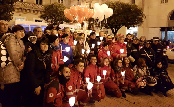 La Croce Rossa di Enna ha ricordato le vittime della strada