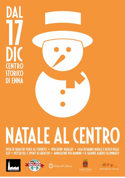 Enna, dal 17 dicembre al 15 gennaio ‘’Natale al centro’’