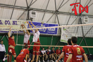 Volley, Nicosia-Aquila Bronte 3-2