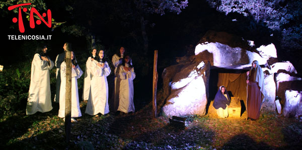 Nicosia, ottima partecipazione per il presepe vivente ‘’Cristo nella storia’’