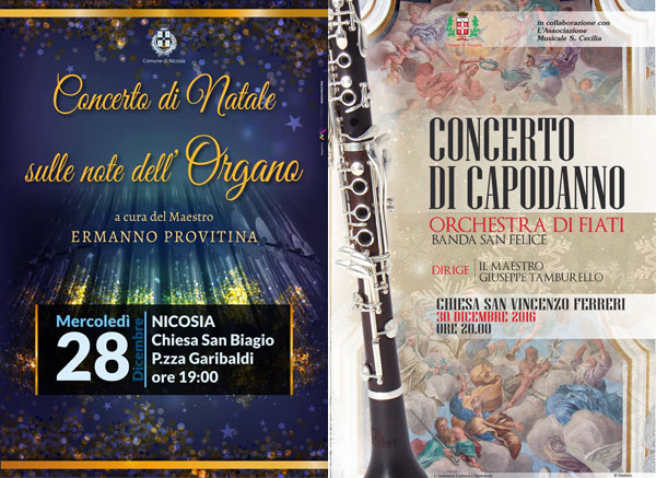 Nicosia, il 28 e 30 dicembre due concerti all’interno di due gioielli artistici