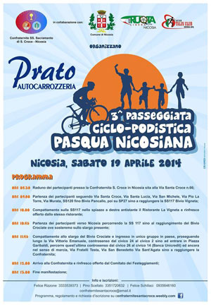 3° Passeggiata Ciclo-Podistica Pasqua Nicosiana