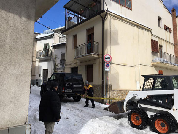 Nicosia, passata l’emergenza neve continuano gli interventi