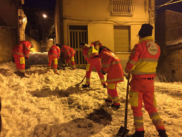 Emergenza neve, il comunicato del C.O.C. di Enna