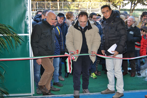 Gangi, inaugurato campo da tennis coperto