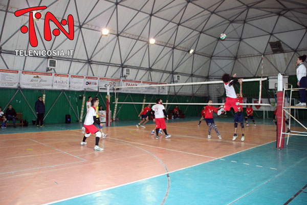 Volley maschile serie D, il Città di Nicosia travolge il Meeting Troina