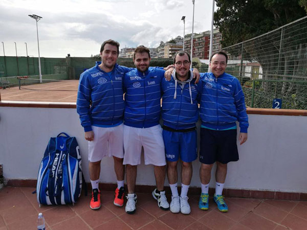 Tennis maschile serie D, prima sconfitta stagionale per il Nicosia Tennis Club nei play-off