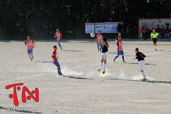 Calcio Prima categoria, brutta sconfitta casalinga per il Città di Nicosia