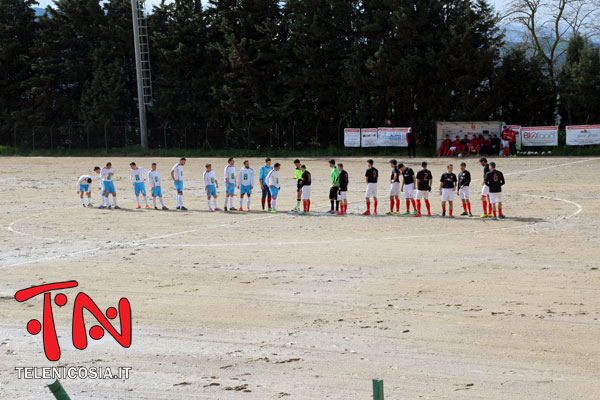 Calcio Prima categoria, pareggio casalingo del Città di Nicosia contro la Barrese