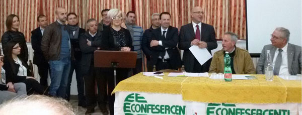 Si è svolta a Nicosia l’assemblea elettiva della Confesercenti di Enna