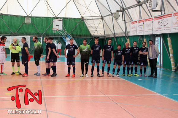 Calcio a 5 serie D, festival del gol nella stracittadina, il Città di Nicosia si afferma sulla New Vision