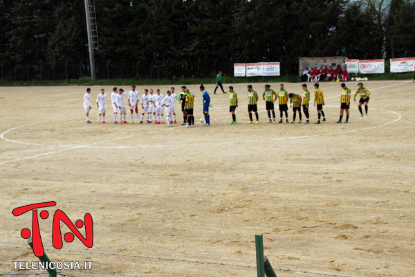 Calcio Prima categoria, scialbo pareggio del Città di Nicosia contro l’Enna