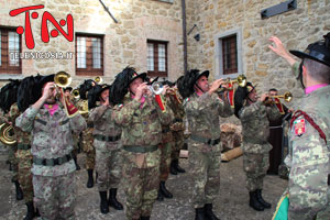 La fanfara dei Bersaglieri a Nicosia